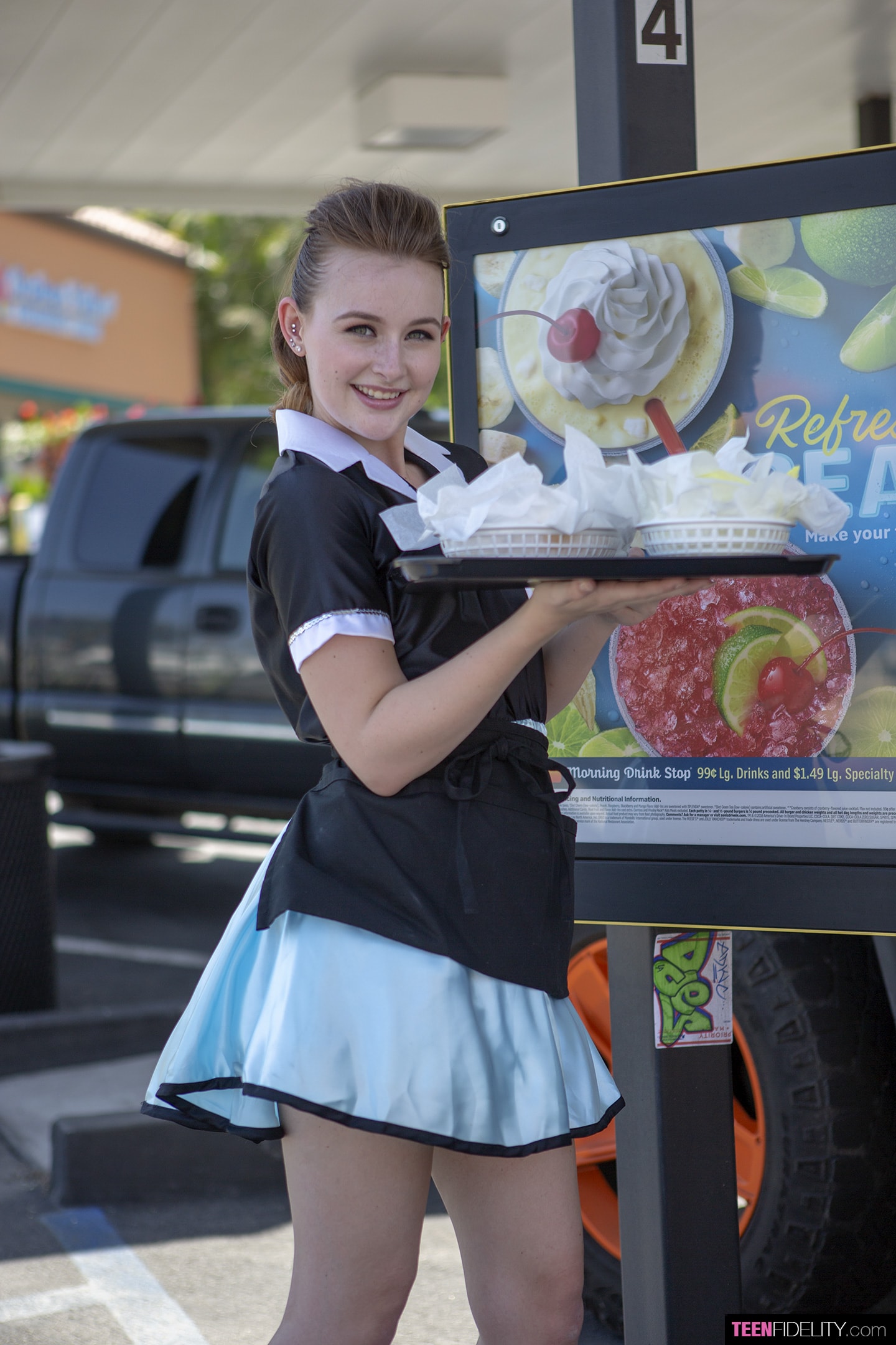 Porn Fidelity 'Fast Food Girl' starring Danni RIvers (Photo 100)